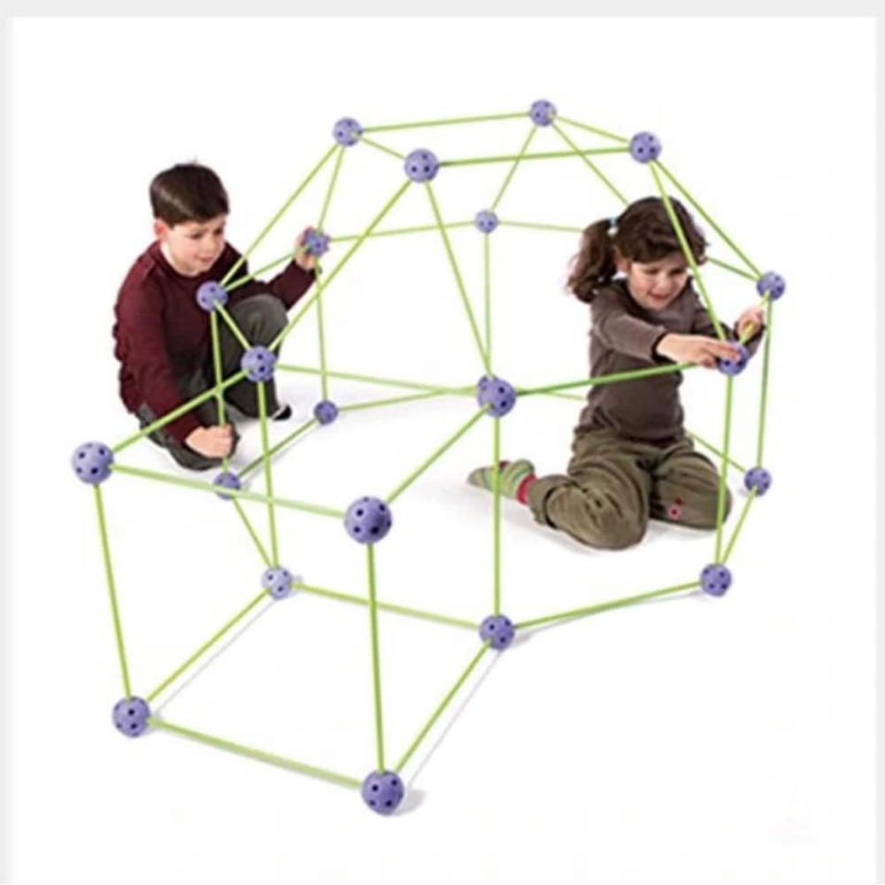 Crazy Forts Kids Buildable Indoor Fort Playset